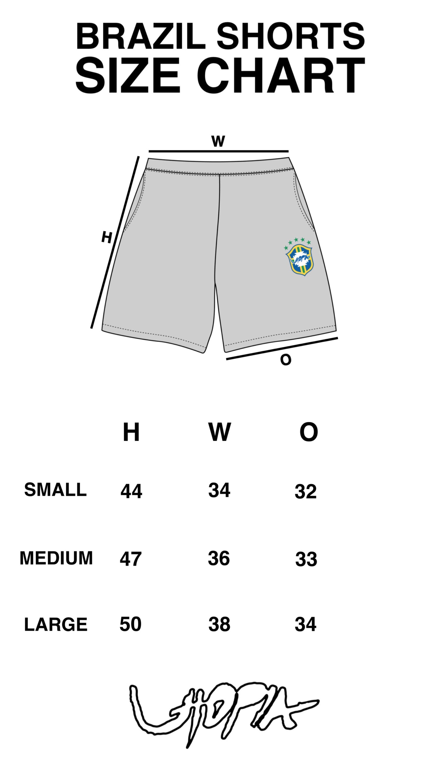 Brazil Grey Shorts