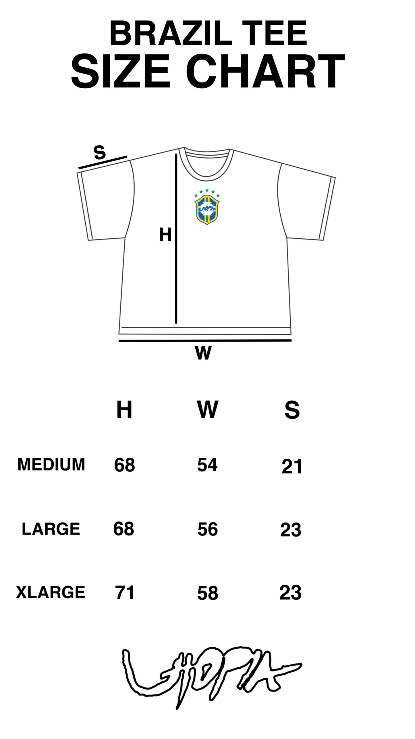 Brazil White Cropped Tee