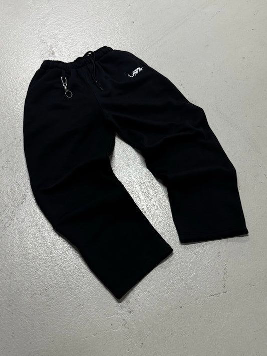 OG BLACK BAGGY SWEATPANTS