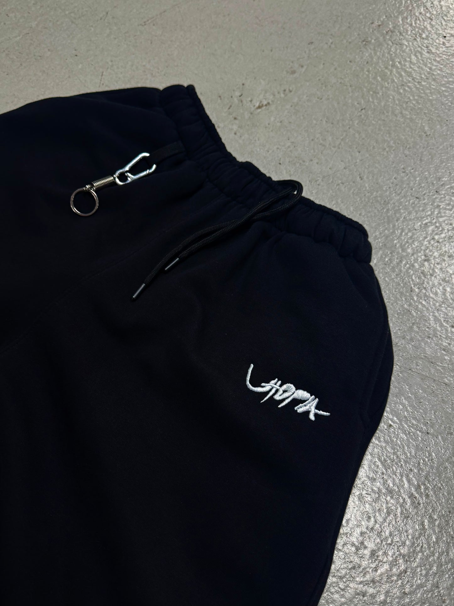 OG BLACK BAGGY SWEATPANTS